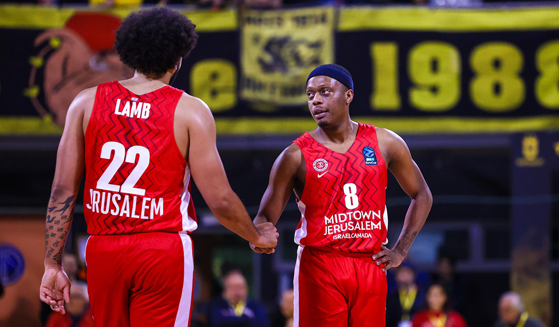 יורוקאפ: ניצחון 11 ברצף לאדומים מהבירה