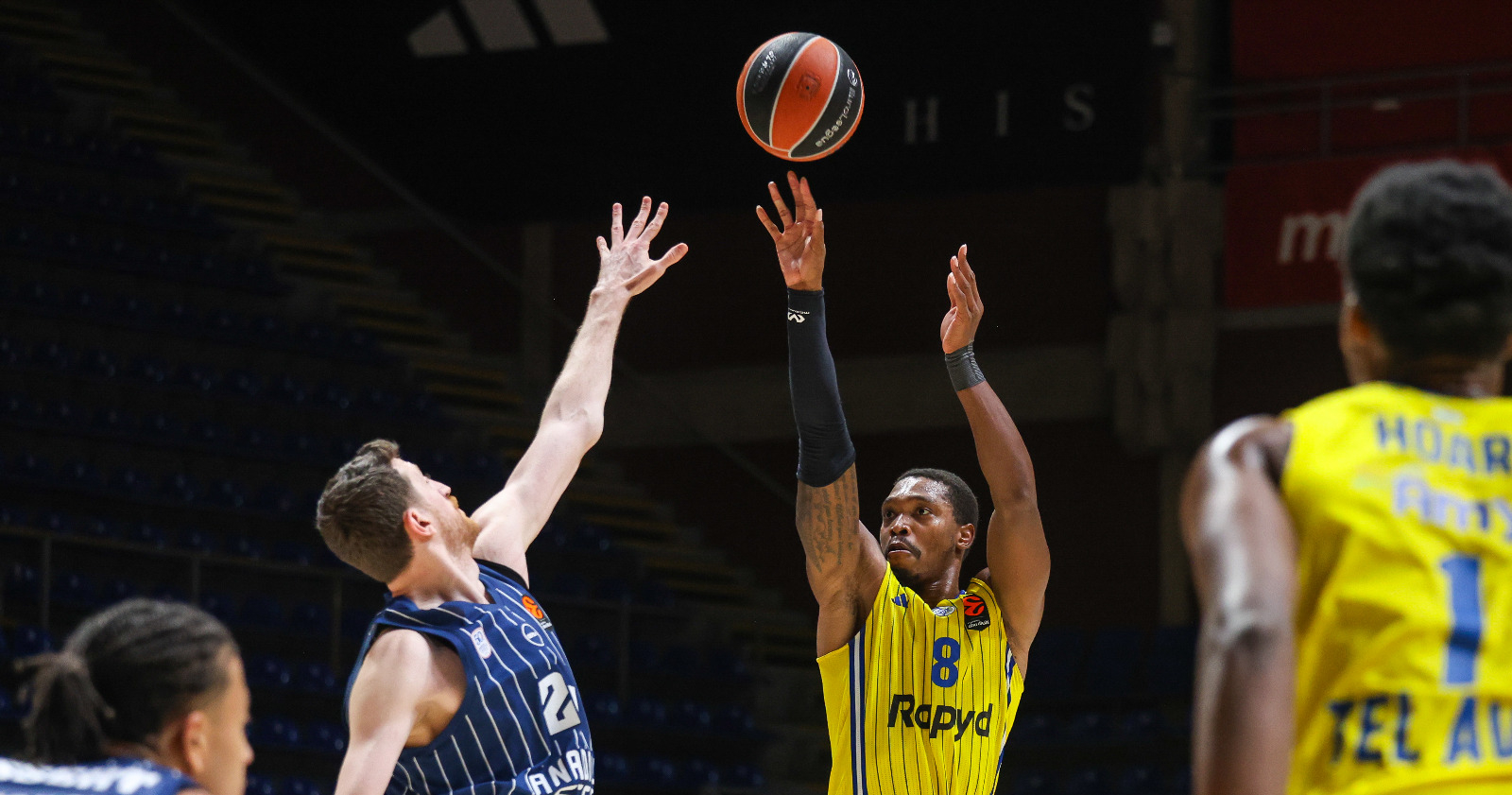 יורוליג: התנופה של הצהובים נמשכה