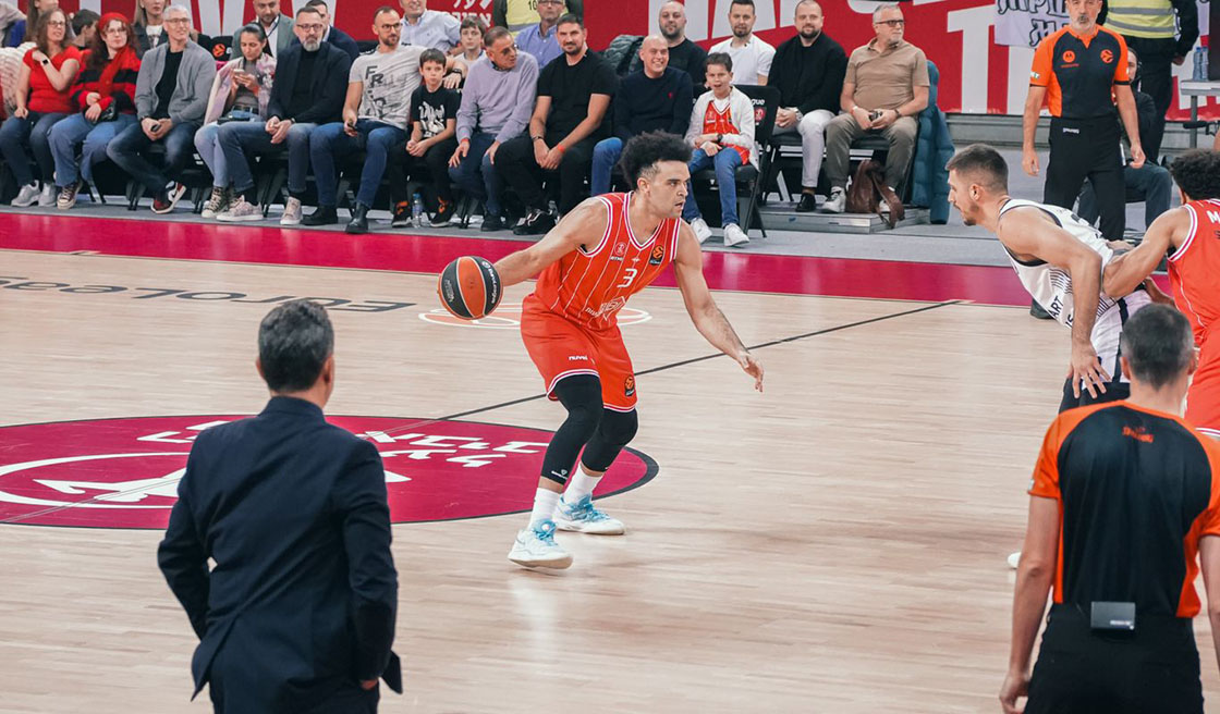 יורוליג: ניצחון רביעי ברציפות לאדומים