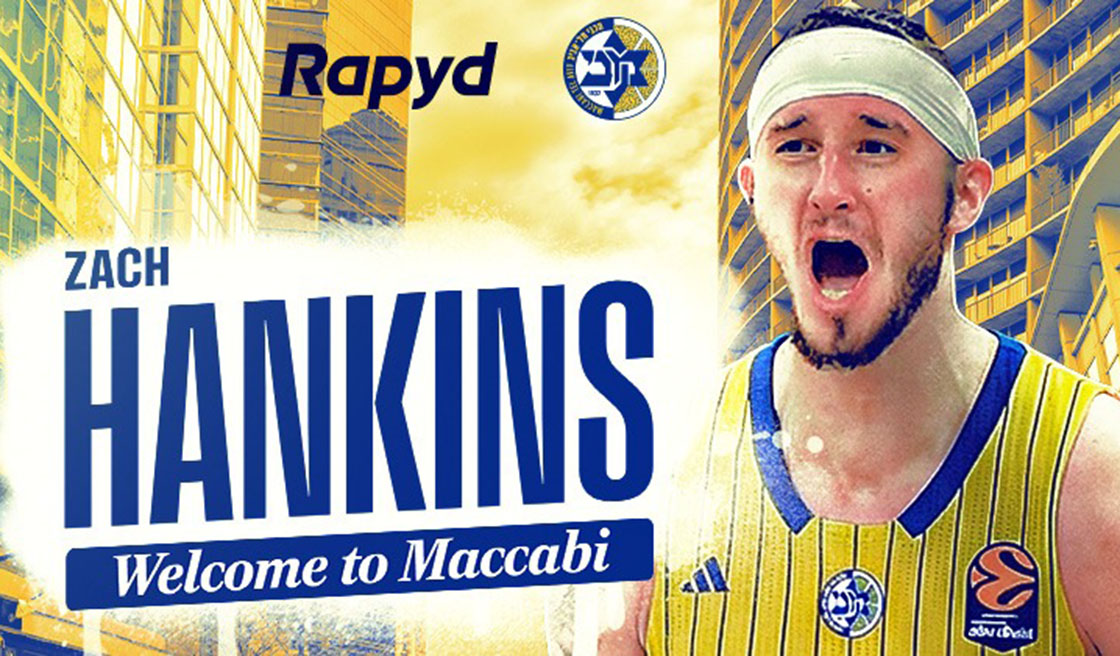 שב לישראל: זאק הנקינס חתם אצל הצהובים