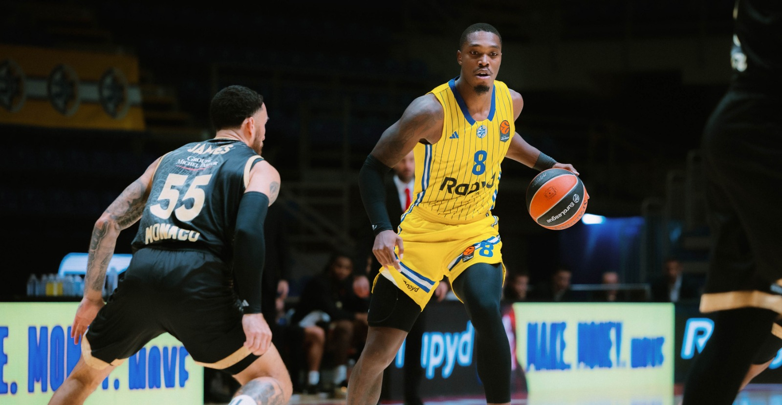 יורוליג: הצהובים נכנעו למונאקו בהארכה