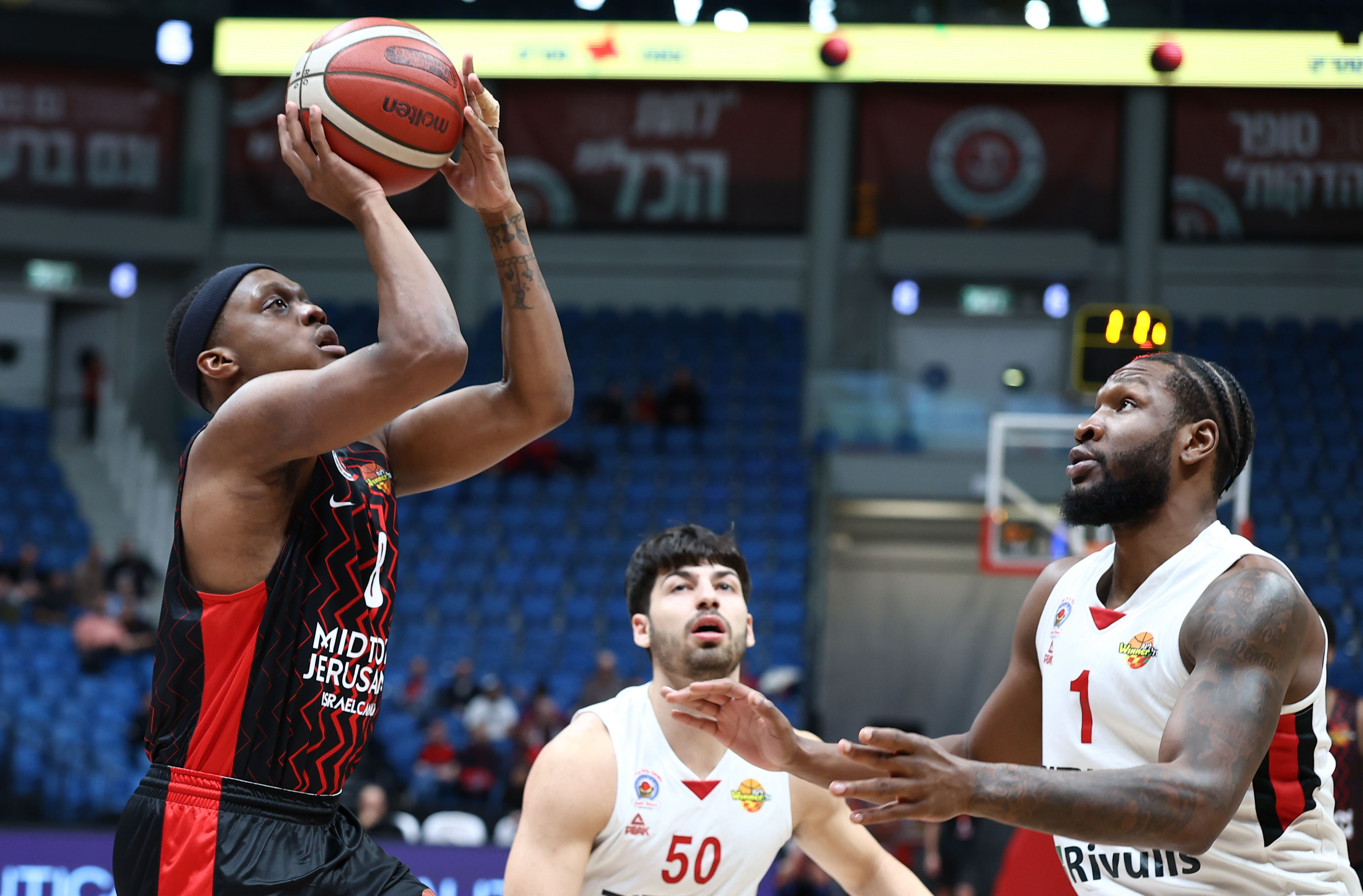 26834 מחזור 6: הפועל ירושלים – הפועל גליל עליון 62:77